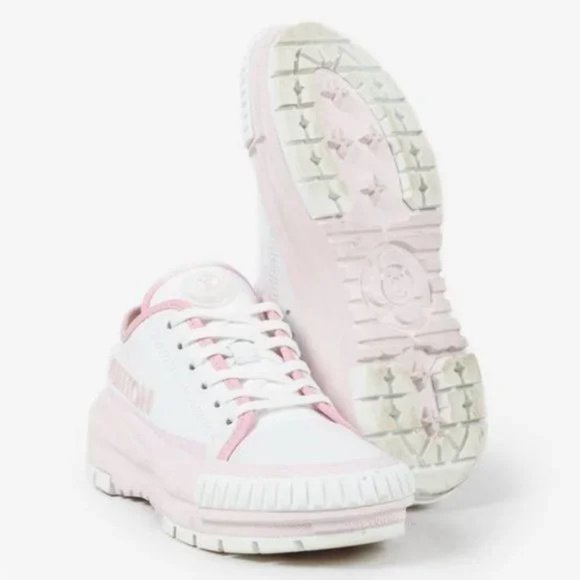 Louis Vuitton Canvas LV Squad Pink Sneakers - Picture 4 of 11